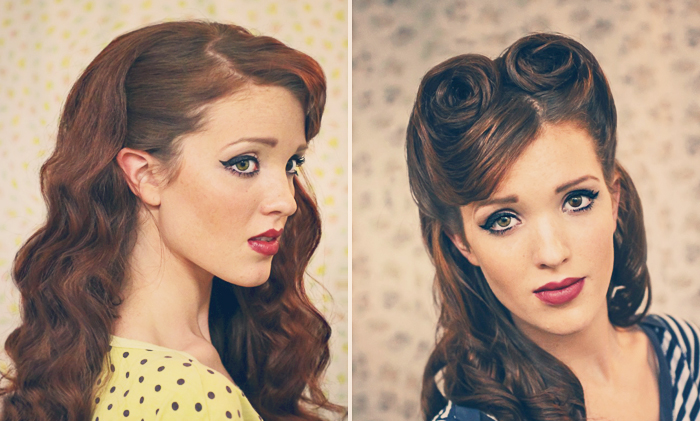 21 Pin Up Hairstyles That Are Hot Right Now  StayGlam