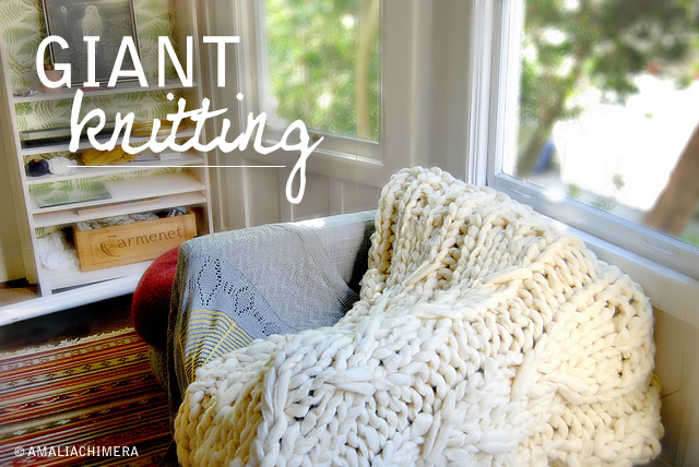 Extreme Knitting: The Giant Knitting Trend You Need to Try
