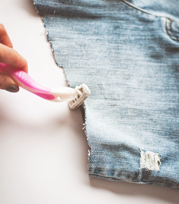 Distressed Jean Shorts Diy | vlr.eng.br