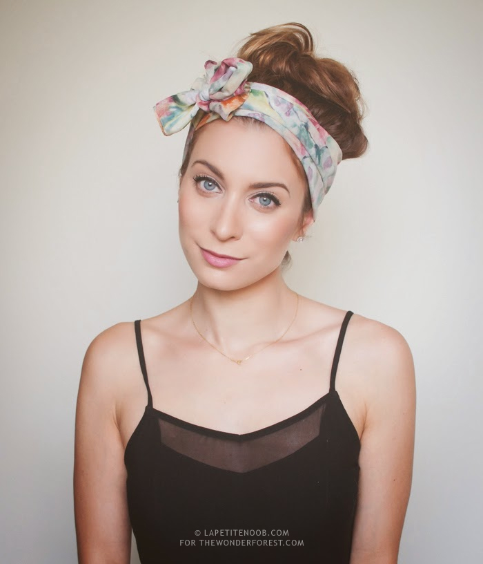 How To Tie a Head Scarf 3 Ways! - Wonder Forest