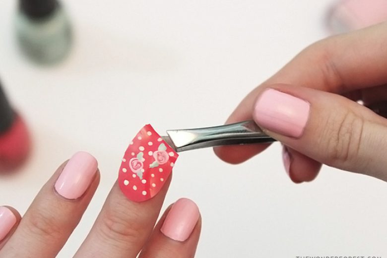 Make Your Own Nail Wraps Wonder Forest