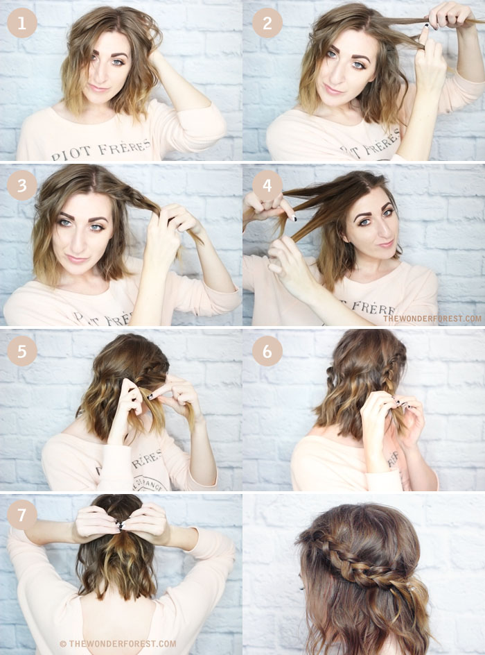 12 Pretty Braided Crown Hairstyle Tutorials and Ideas - Pretty Designs |  Braided crown hairstyles, Crown hairstyles, Long hair styles