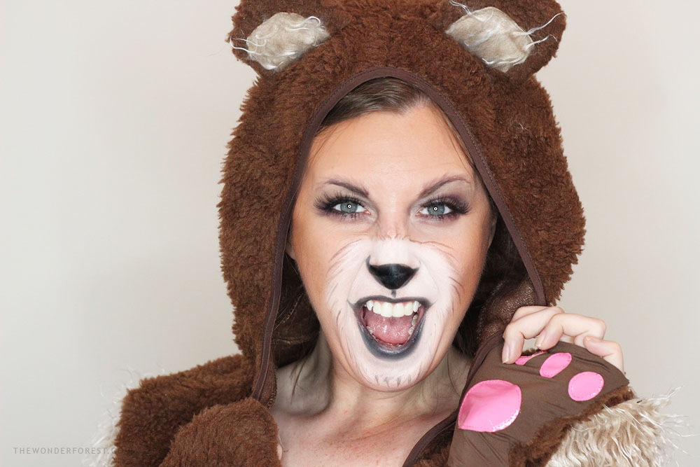 Cute Bear Makeup Tutorial For