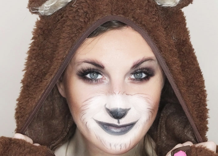 Cute Bear Makeup Tutorial For