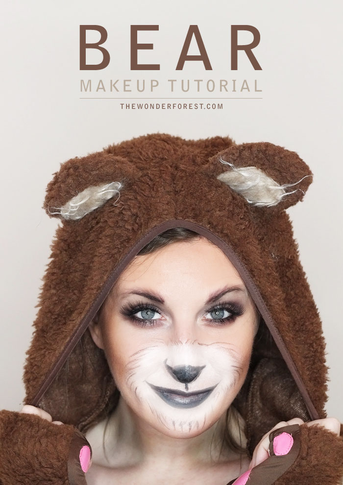 Cute Bear Makeup Tutorial For