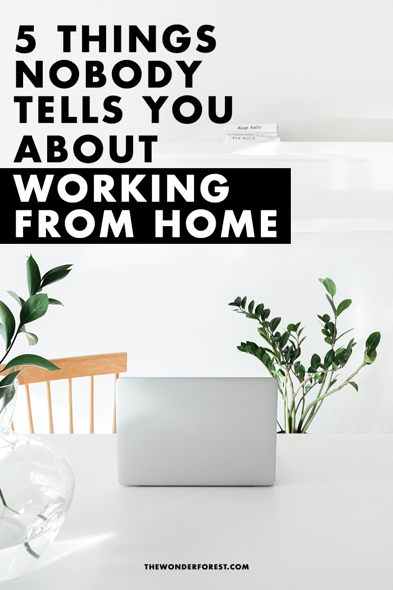 5 Things Nobody Tells You About Working From Home