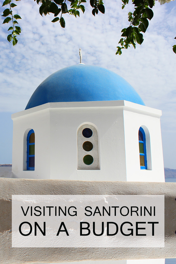 Visiting Santorini on a Budget