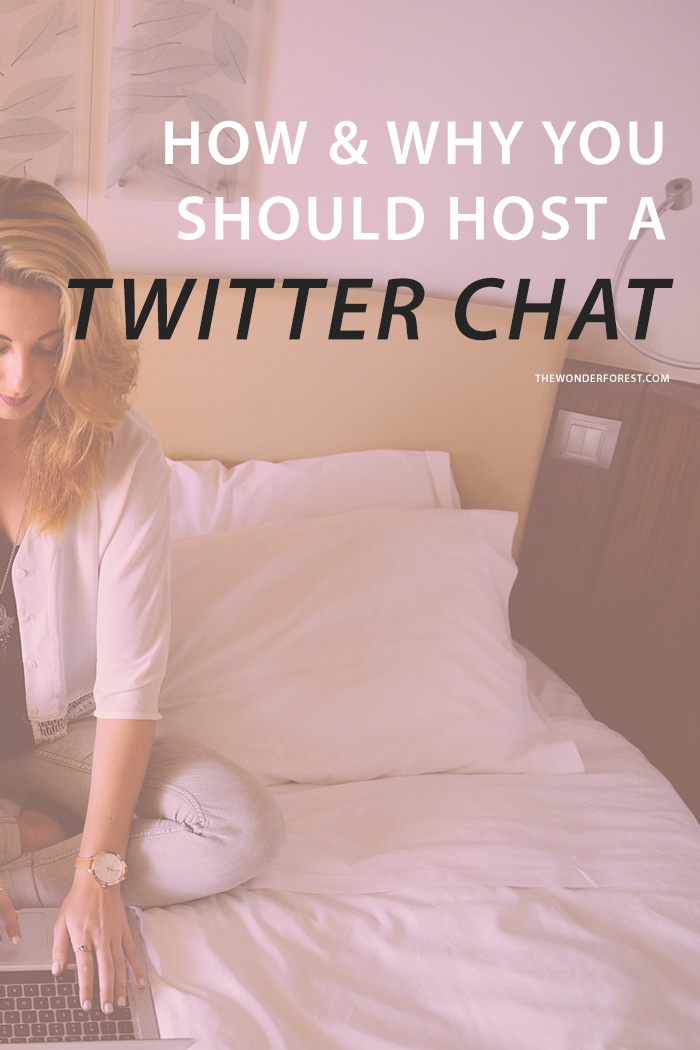 How & Why You Should Host a Twitter Chat