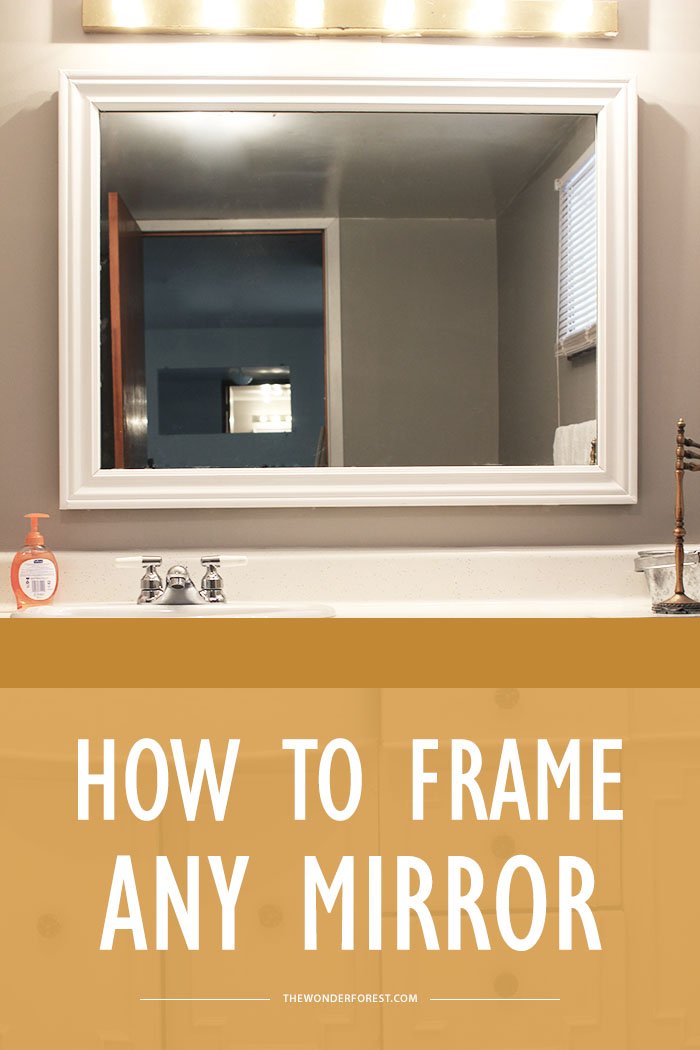 How to Frame a Mirror