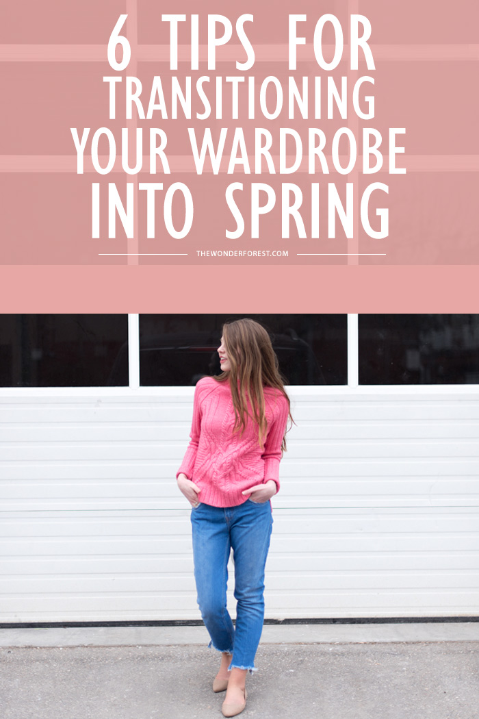 6 Tips for transitioning your wardrobe into spring