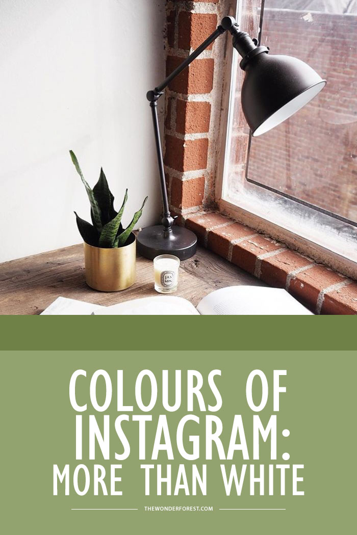 Colour palettes: More than white