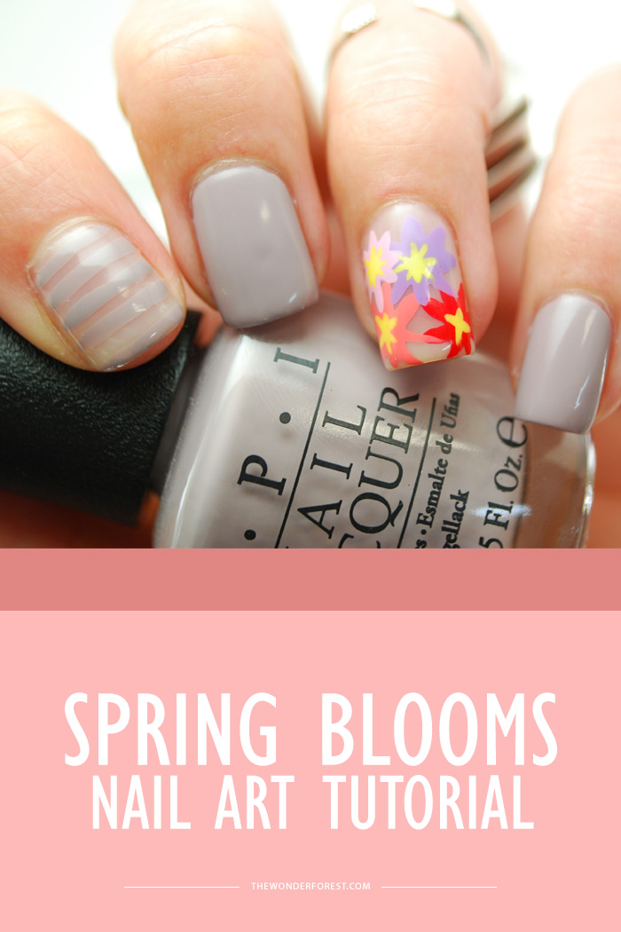 Spring Blooms Nail Art Tutorial