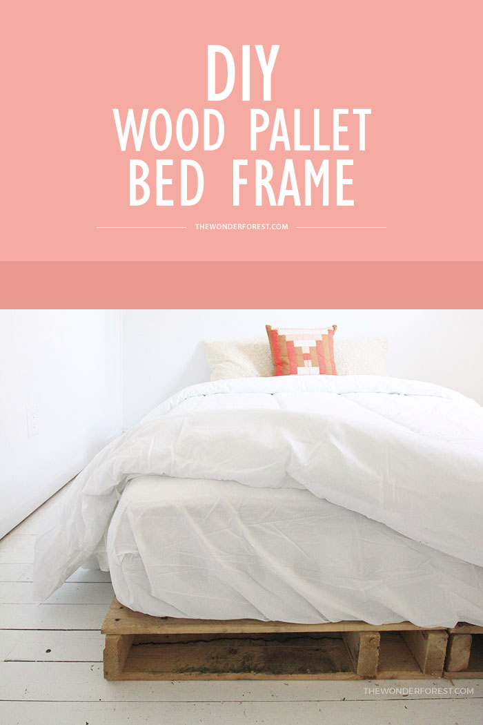 DIY Træ Palle Bed Frame