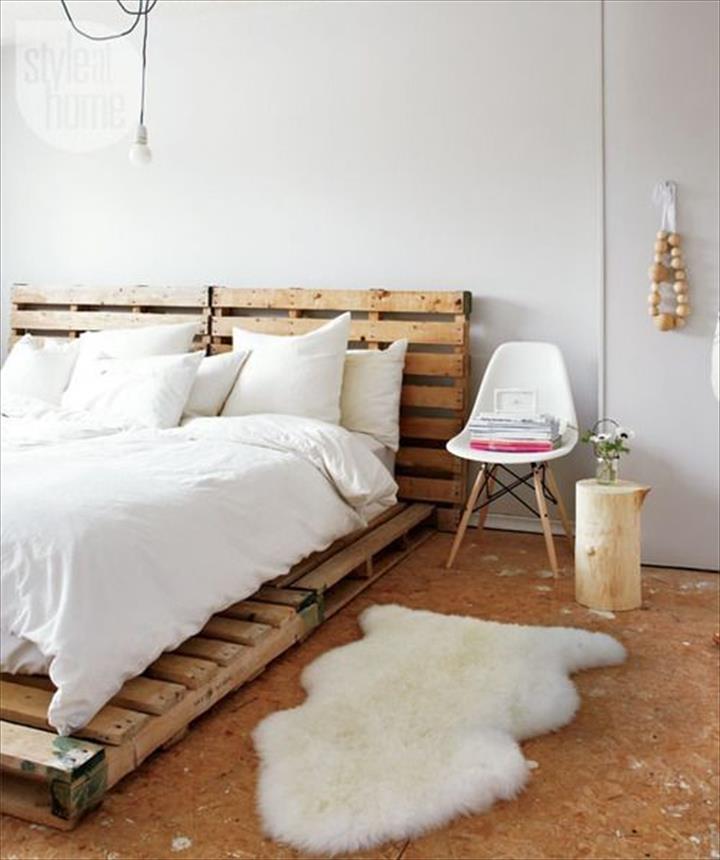 Fonkelnieuw DIY: Easy Wood Pallet Bed Frame - Wonder Forest CM-95