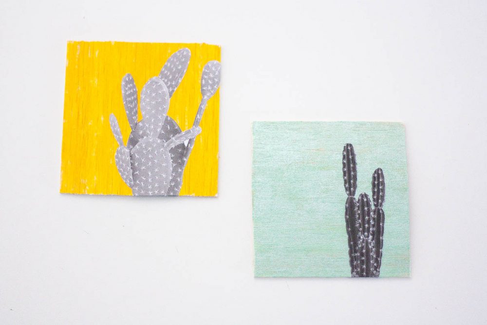 DIY: Quick & Cute Cacti Wall Art