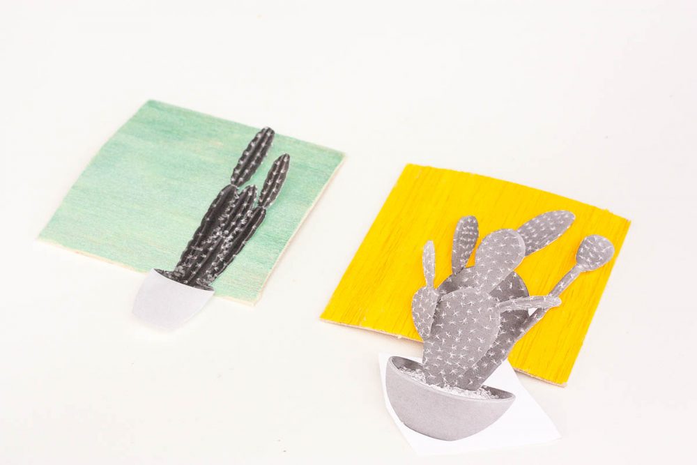 DIY: Quick & Cute Cacti Wall Art