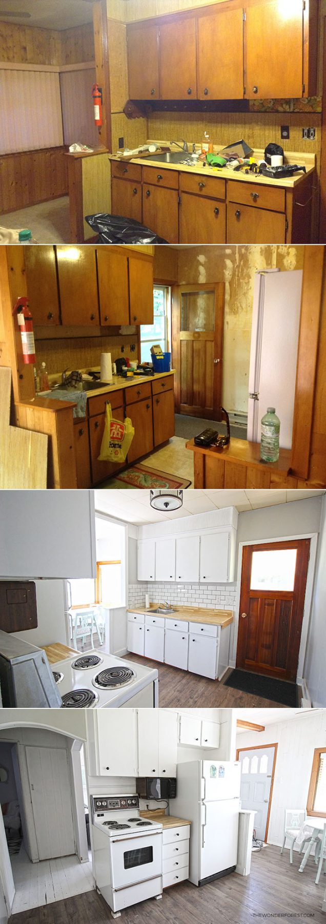 Kitchen Before and After