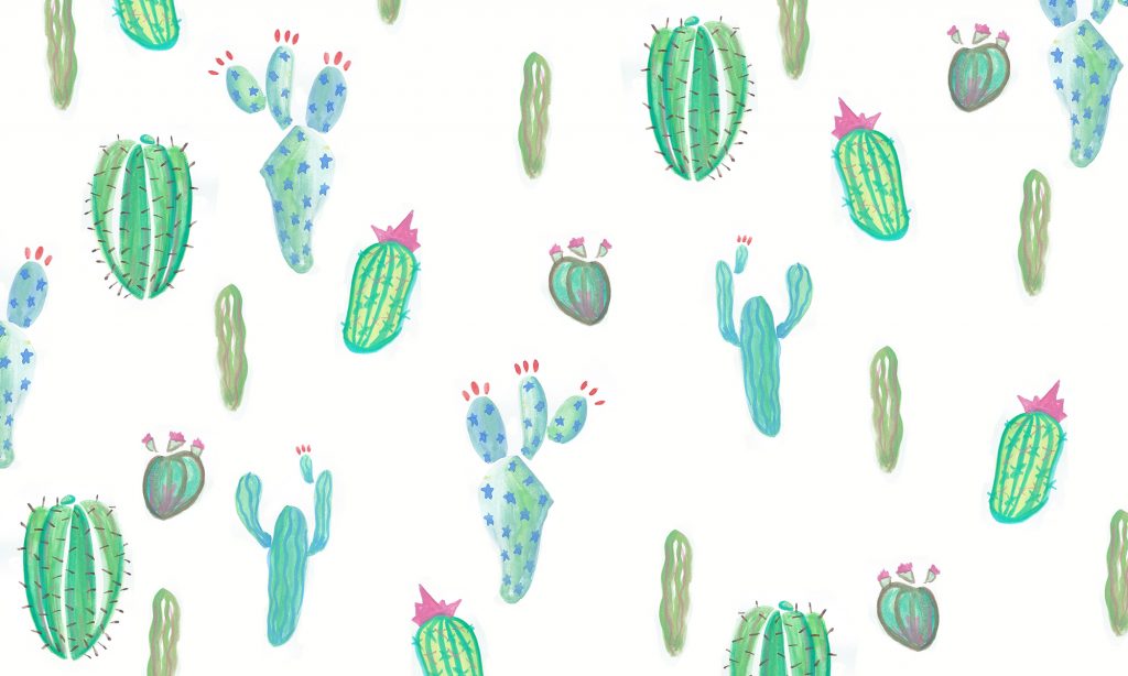 Tech Tuesday: Cacti Party Wallpapers