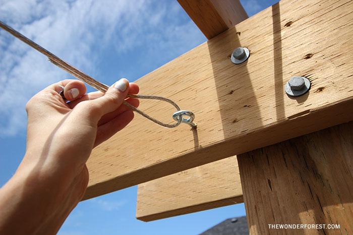 How to make a canopy for pergola shade