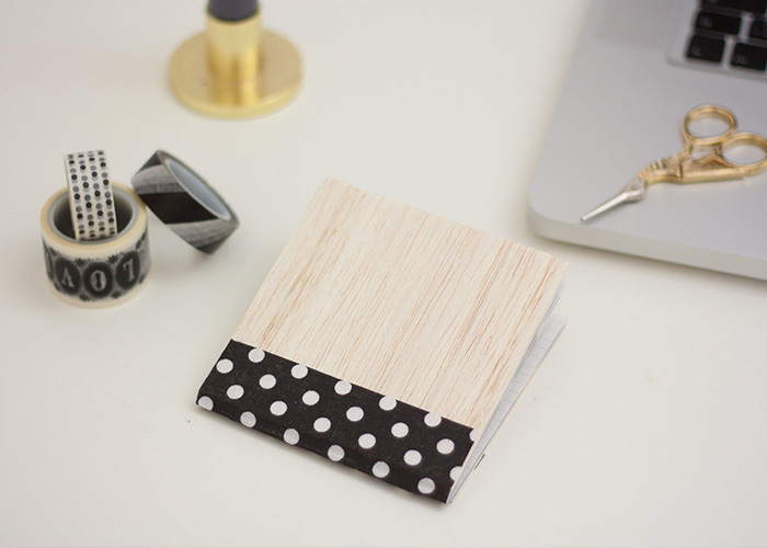 DIY: Make Your Own Wooden Notebook