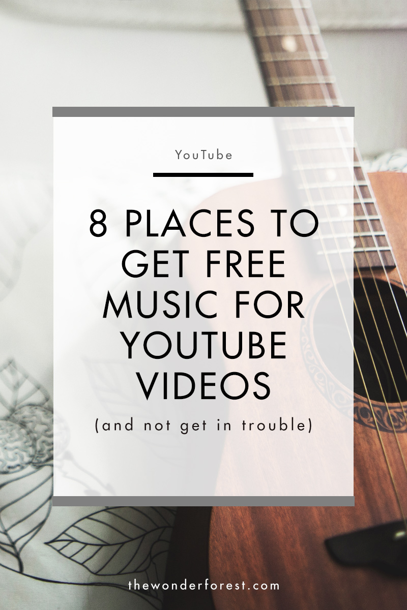 8 Places To Get Royalty Free Music For Youtube Videos Wonder Forest