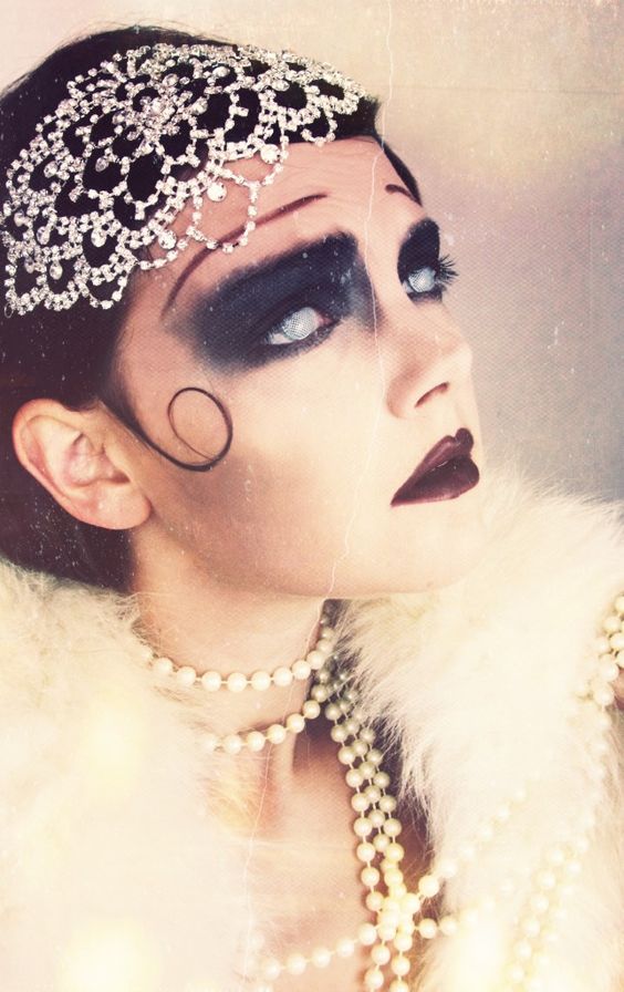Great Gatsby Halloween Makeup