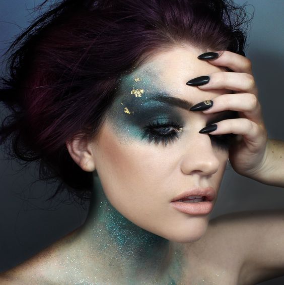 Cosmic Halloween Makeup