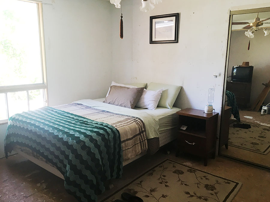 Masculine Bedroom Makeover Before