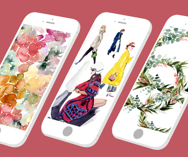 Tech Tuesday: Winter Chic Wallpapers