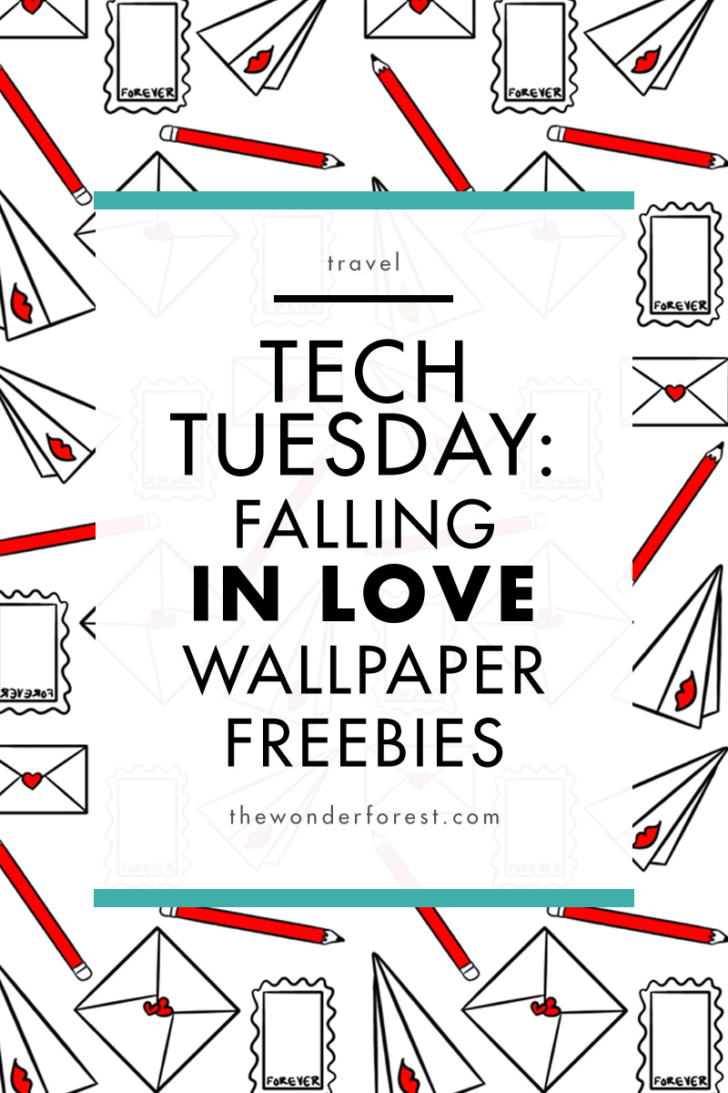 Tech Tuesday: Falling in Love Wallpaper Freebies