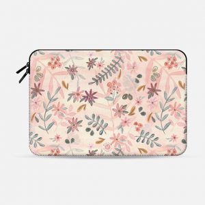 Feminine Floral Macbook Case by Wonder Forest