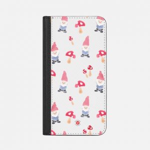 Garden Gnomes Clear Wallet iPhone Case by Wonder Forest
