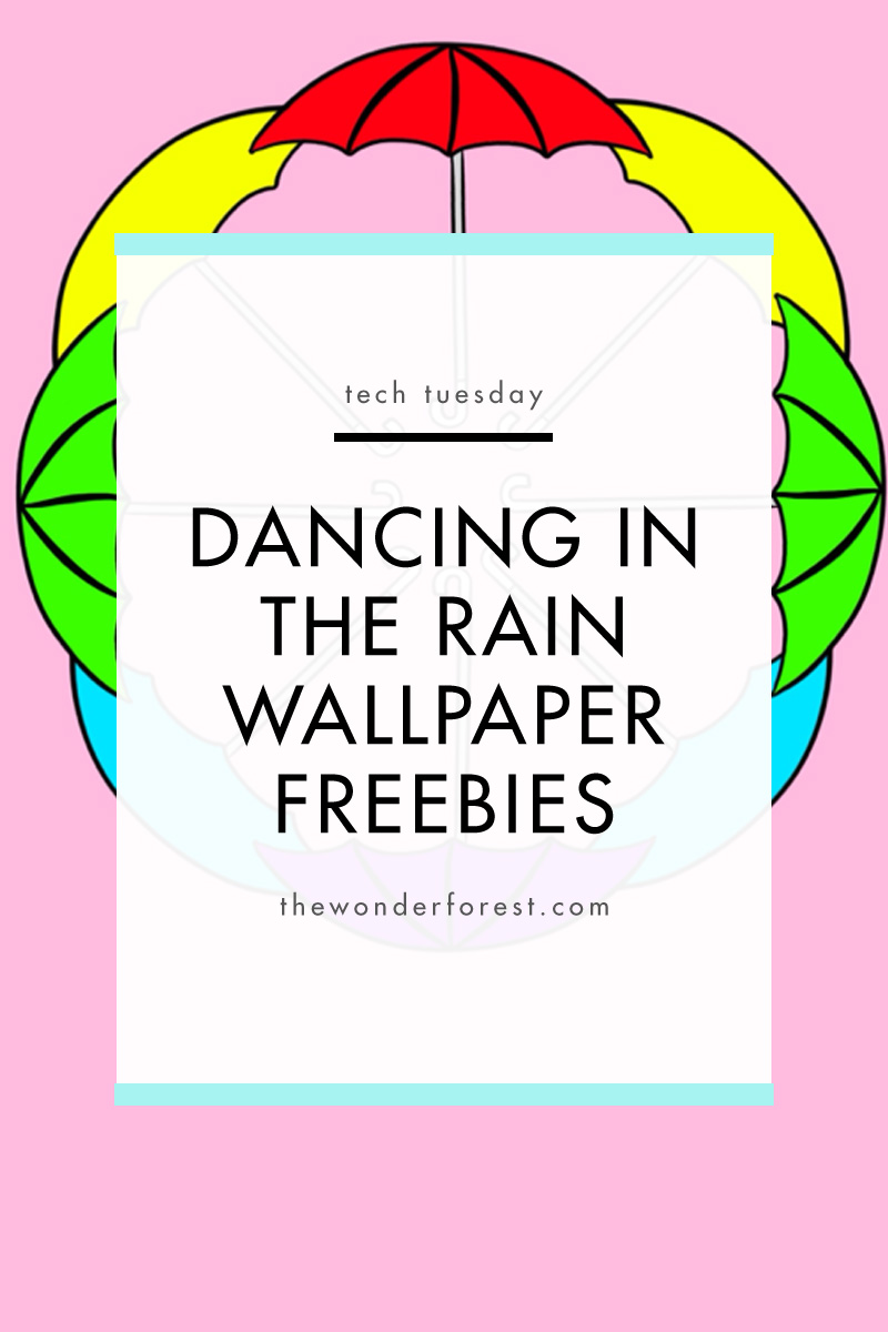 Dancing in the Rain Wallpaper Freebies