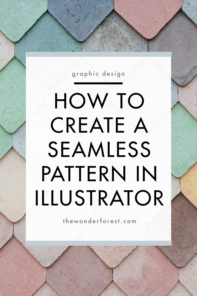 How to Make a Seamless Pattern in Illustrator