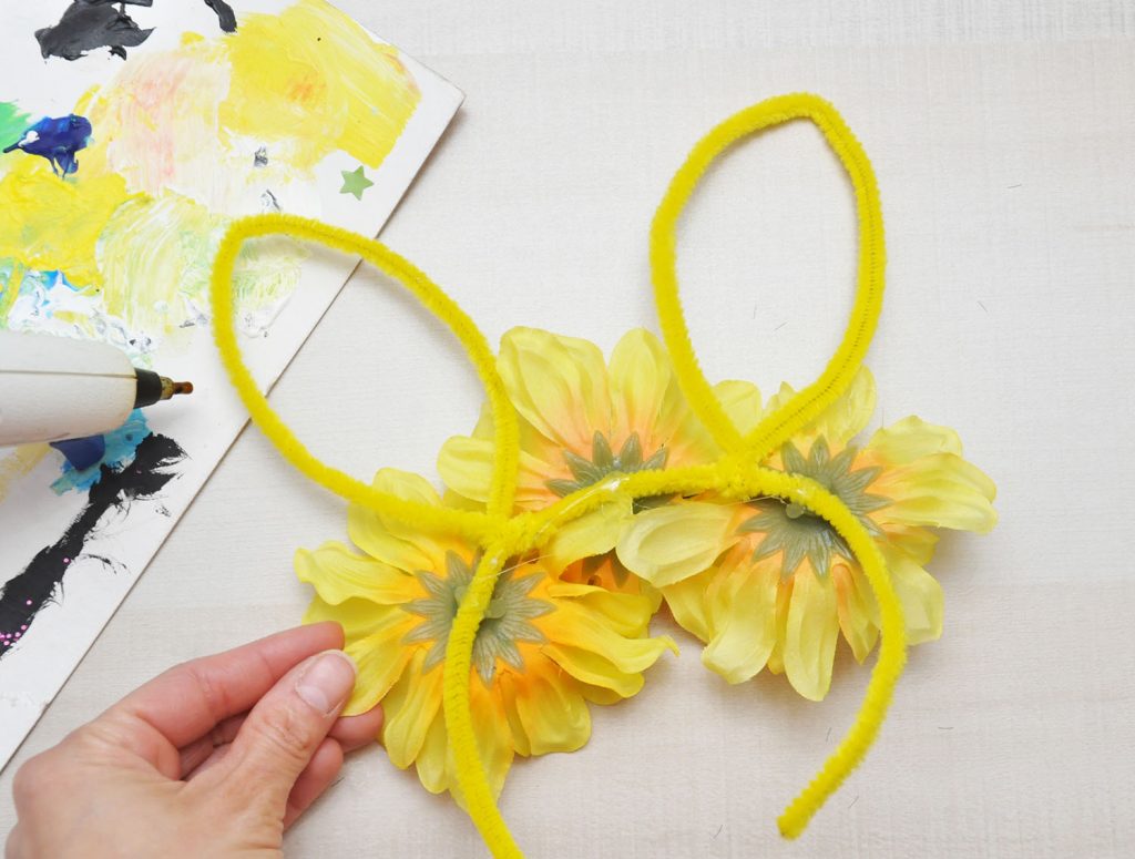 Bunny Ear Floral Crown Tutorial