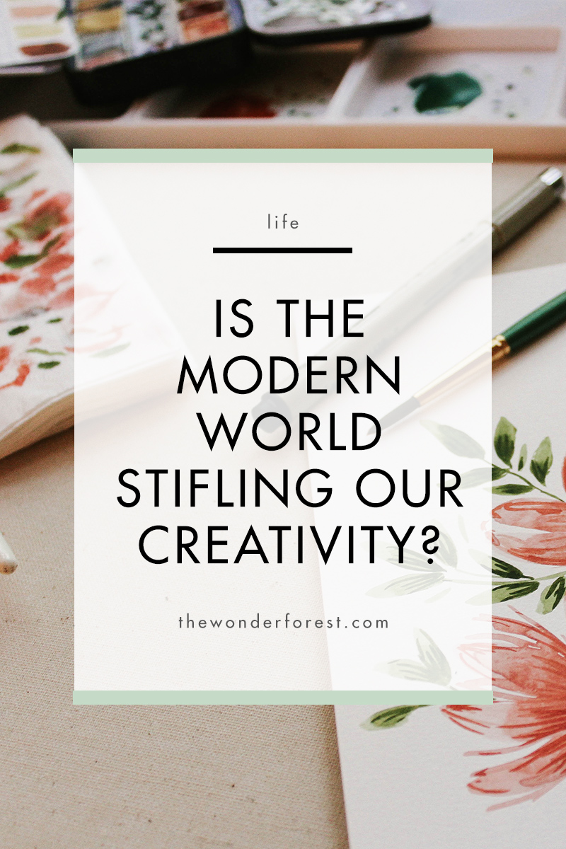 Is the Modern World Stifling Our Creativity?