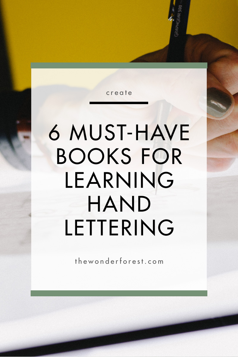 6 Must-Have Books for Learning Hand Lettering