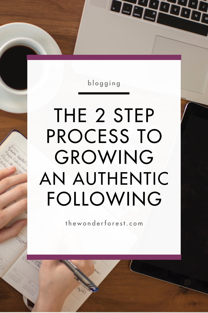 The 2 Step Process to Growing an Authentic Following