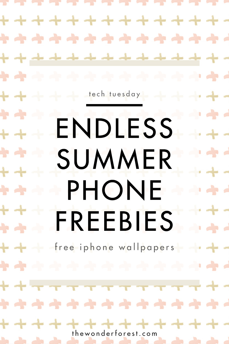 TECH TUESDAY: Endless Summer Phone Wallpapers