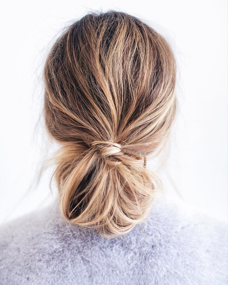 Low Messy Bun