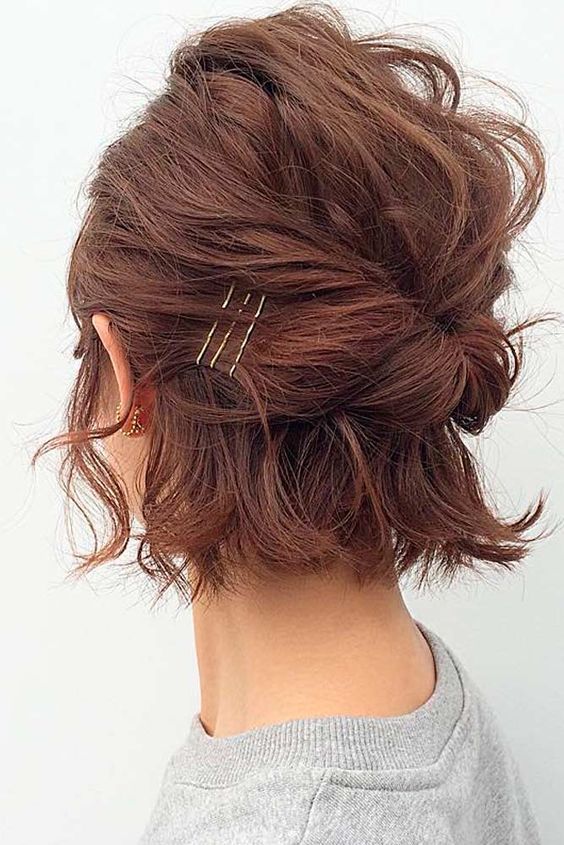 Short Hair Updo