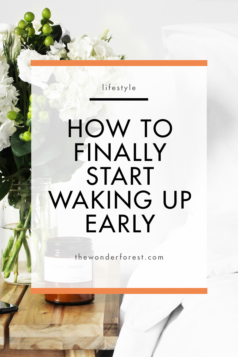 How to Finally Start Waking Up Early