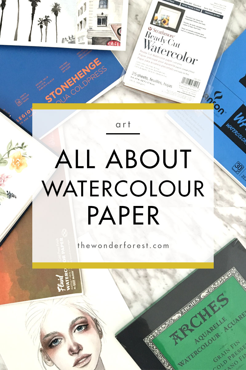 Everything you need to know about watercolour paper