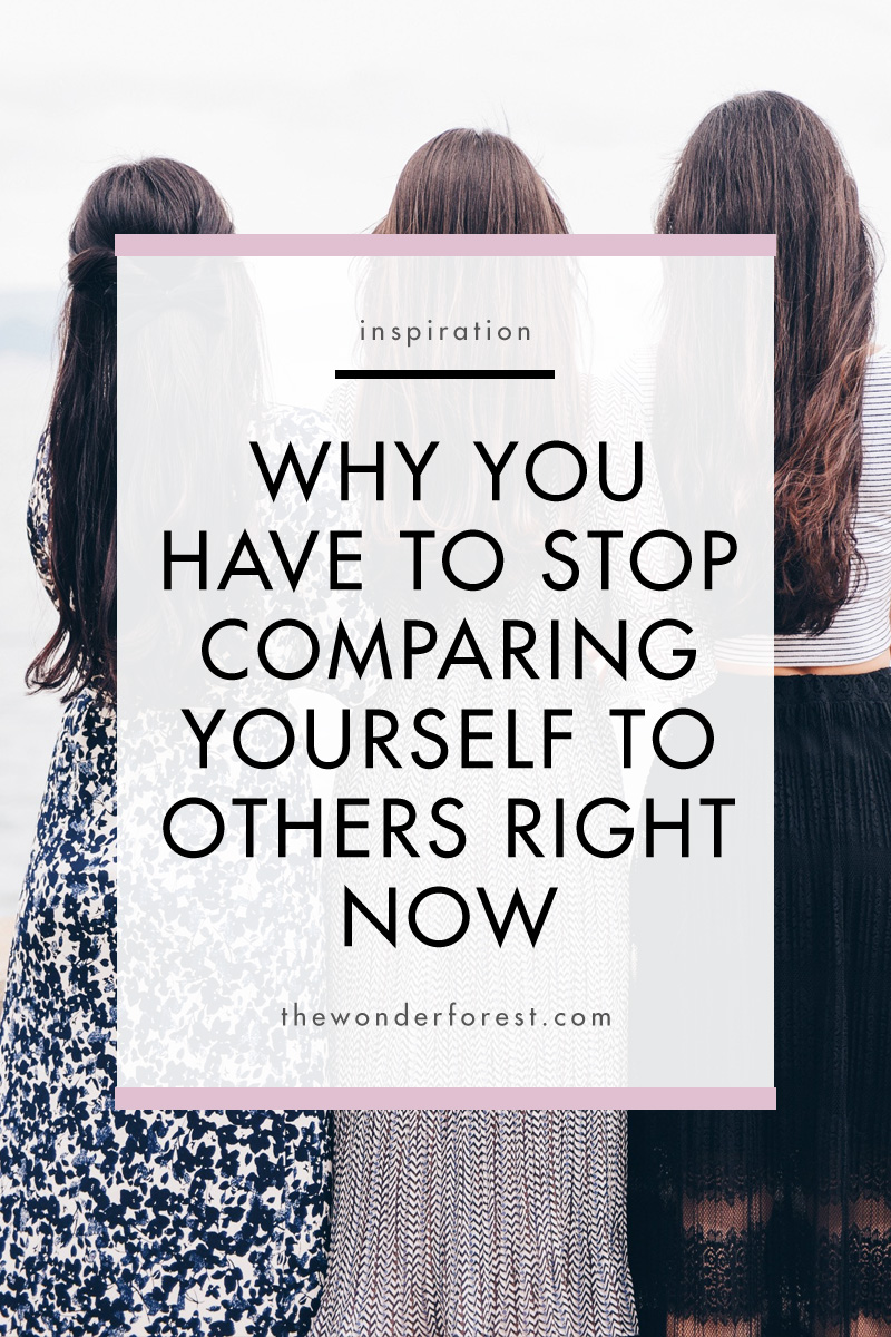 Why You Have To Stop Comparing Yourself To Others Right Now