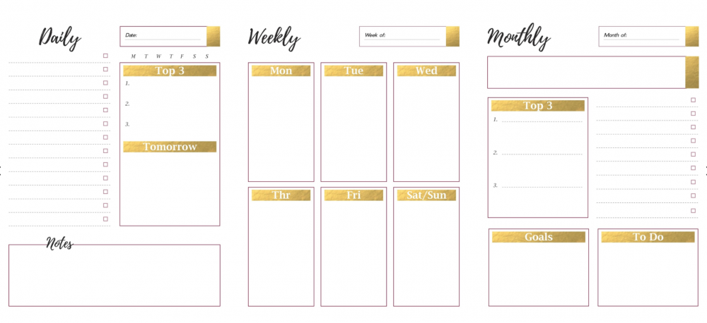 TECH TUESDAY: Get Organized With This Freebie Planner