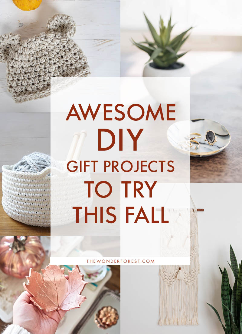 DIY Gift Ideas to Try This Fall