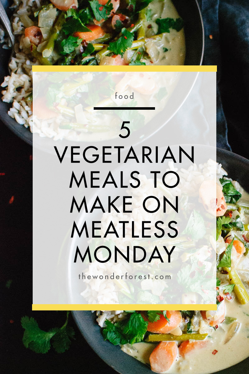 5 Vegetarian Meals to Make on Meatless Monday | Photo by Cookie and Kate