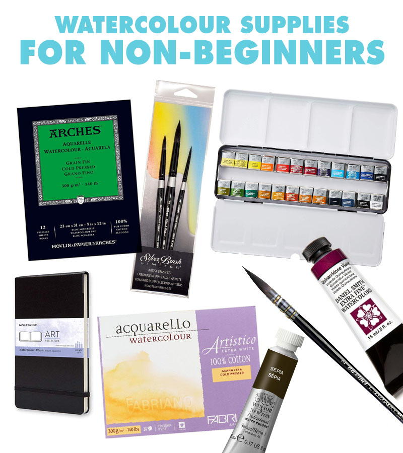 Watercolor Gift Guide for Non-Beginners