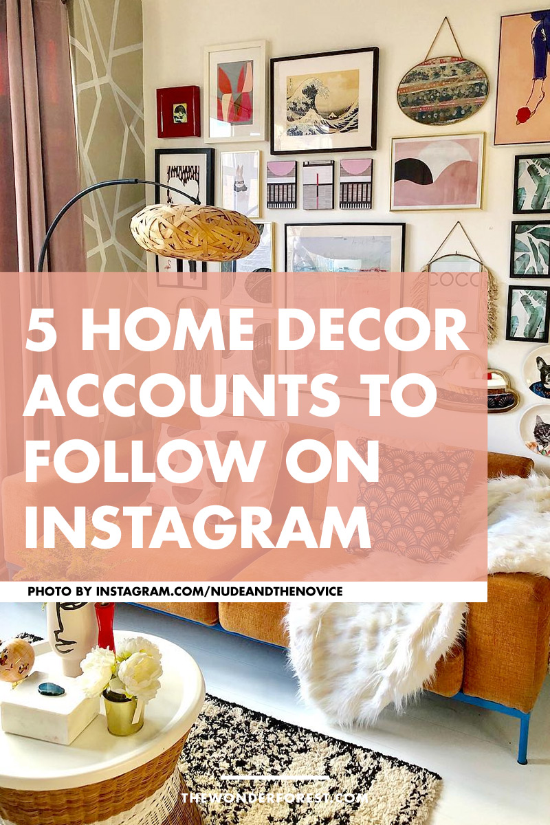 5 Amazing Home Decor Accounts to Follow on Instagram