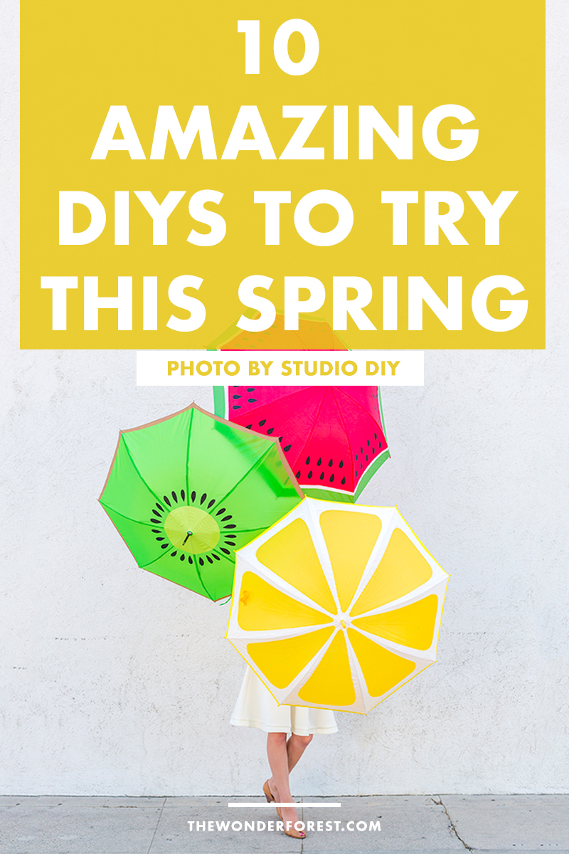 10 amazing and cute DIYs to try this spring